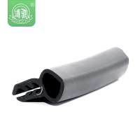 High density EPDM rubber extrusions groove weather stripping